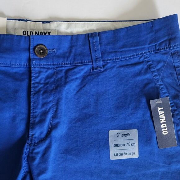 Old Navy - Size 4 - Royal Rowena Blue 3" Shorts - Picture 4 of 13